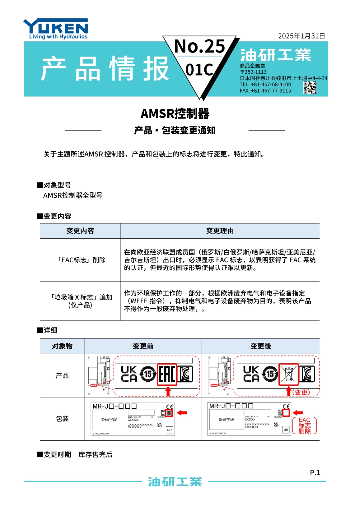 产品情报